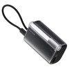 SHARGE Flow 3 εξωτερική μπαταρία, 10.000 mAh, 45 W PD, καλώδιο USB-C, μαύρη