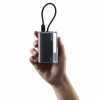 SHARGE Flow 3 εξωτερική μπαταρία, 10.000 mAh, 45 W PD, καλώδιο USB-C, μαύρη