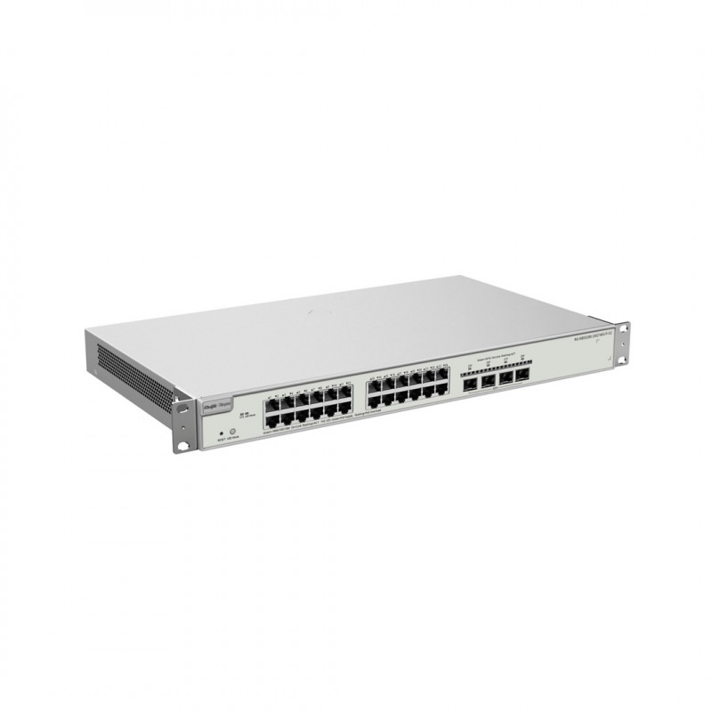 Reyee RG-NBS5200-24GT4XS-P-V2 διαχειριζόμενος μεταγωγέας PoE, 24 θύρες + 4x SFP+