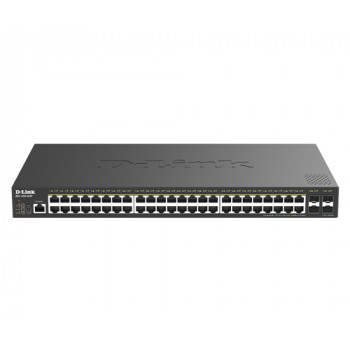 D-Link DGS-1250-52XP έξυπνος μεταγωγέας (switch) L3 PoE, 48 x 10/100/1000