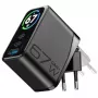 Cellularline TFT Multiport Charger 67 W φορτιστής γρήγορης φόρτισης, GaN, 2 x USB-C, 1 x USB-A