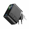 Cellularline TFT Multiport Charger 67 W φορτιστής γρήγορης φόρτισης, GaN, 2 x USB-C, 1 x USB-A