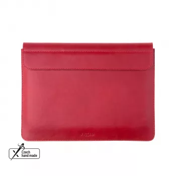 FIXED Oxford FIXOX2-PRO14-RD δερμάτινη θήκη για Apple MacBook Pro 14 (2021/2023/2024), κόκκινη