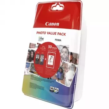 Canon PG-540L/CL-541XL Photo Value Pack μελανοδοχεία (2 τεμ.), μαύρο + έγχρωμο, 5224B007