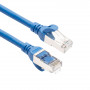 ACT FC2603 καλώδιο δικτύου S/FTP CAT6A, 3 m, TPE, εξαιρετικά ευέλικτο, με προστασία κλιπ, μπλε