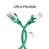 ACT FC2715 εξαιρετικά εύκαμπτο καλώδιο σύνδεσης S/FTP CAT6A, 15 m, TPE, με προστασία κατά του πιασίματος, πράσινο