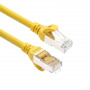 ACT FC2800 καλώδιο δικτύου S/FTP CAT6A, 0,5 m, TPE, εξαιρετικά ευέλικτο, με προστασία από εμπλοκή, RJ45, κίτρινο
