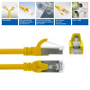 ACT FC2801 καλώδιο δικτύου S/FTP CAT6A, 1 m, TPE, εξαιρετικά ευέλικτο, με προστασία από εμπλοκή, RJ45, κίτρινο