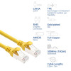 ACT FC2807 καλώδιο δικτύου S/FTP CAT6A, 7 m, TPE, εξαιρετικά ευέλικτο, με προστασία από εμπλοκή, RJ45, κίτρινο