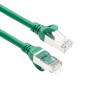 ACT FC2705 υπερευέλικτο καλώδιο σύνδεσης, S/FTP CAT6A, TPE, RJ45 με προστασία κλιπ, 5 m, πράσινο