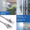 ACT FC1000 υπερευέλικτο καλώδιο σύνδεσης, U/UTP CAT6A, TPE, RJ45 με προστασία κλιπ, 0,5 m, γκρι