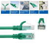 ACT FC1701 καλώδιο δικτύου U/UTP CAT6A, TPE, υπερ-εύκαμπτο, RJ45, 1 m, πράσινο