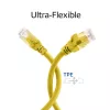 ACT FC1800 καλώδιο δικτύου CAT6A U/UTP εξαιρετικά εύκαμπτο, 0,5 m, TPE, με προστασία από εμπλοκή, κίτρινο