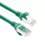 ACT FC2751 καλώδιο σύνδεσης S/FTP CAT6A, 1,5 m, TPE, εξαιρετικά ευέλικτο, RJ45, πράσινο
