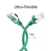 ACT FC2751 καλώδιο σύνδεσης S/FTP CAT6A, 1,5 m, TPE, εξαιρετικά ευέλικτο, RJ45, πράσινο