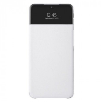 Samsung Smart S View Wallet Cover θήκη για Galaxy A32 5G, λευκή