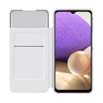 Samsung Smart S View Wallet Cover θήκη για Galaxy A32 5G, λευκή