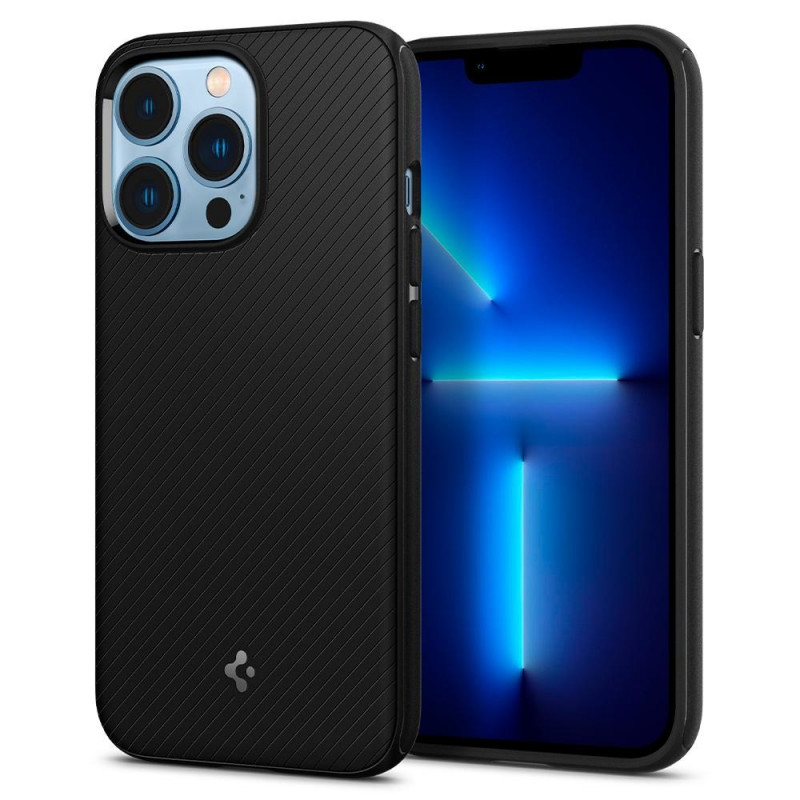 Spigen Mag Armor SPN1735BLK θήκη για Apple iPhone 13 Pro, MagSafe, ματ μαύρη