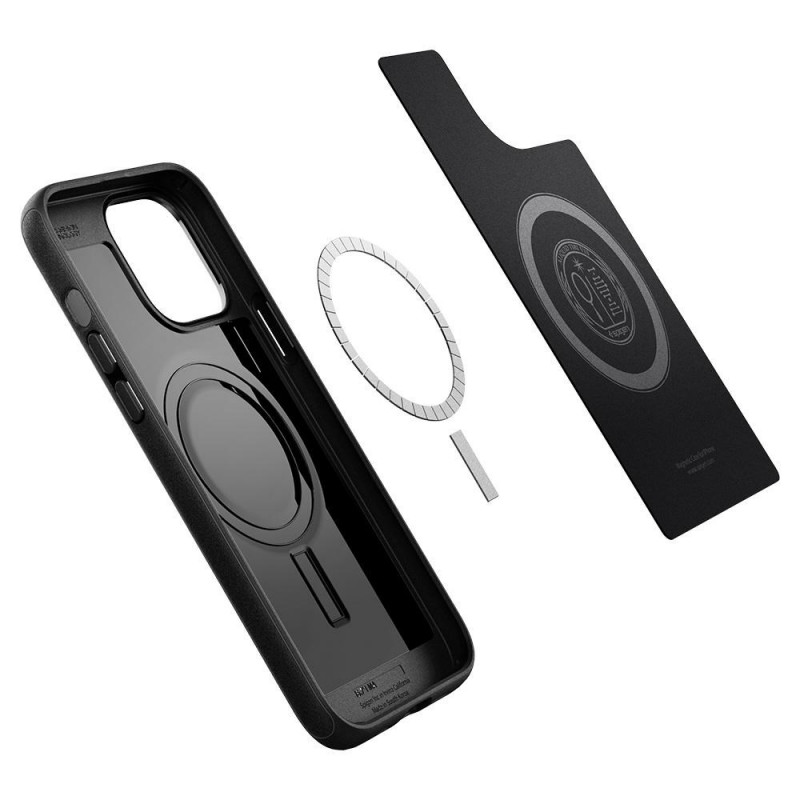 Spigen Mag Armor SPN1735BLK θήκη για Apple iPhone 13 Pro, MagSafe, ματ μαύρη
