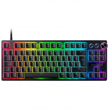 Razer Huntsman V3 Pro Low-Profile TKL πληκτρολόγιο gaming, αναλογικοί διακόπτες, διάταξη DE (ISO), μαύρο