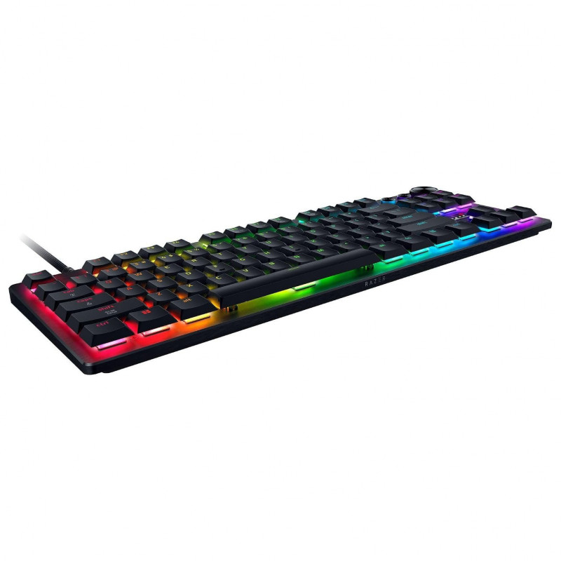 Razer Huntsman V3 Pro Low-Profile TKL πληκτρολόγιο gaming, αναλογικοί διακόπτες, διάταξη DE (ISO), μαύρο