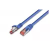 Wirewin Cat6 S/FTP RJ45 καλώδιο σύνδεσης, LSZH, ισόβια εγγύηση, μπλε (PKW-PIMF-KAT6 15.0 BL)