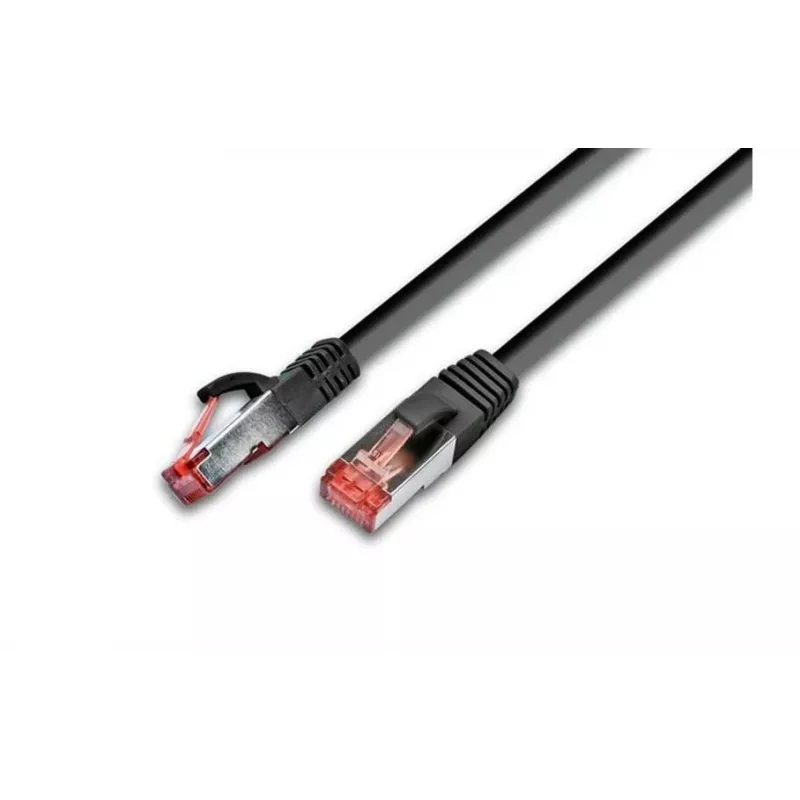 Wirewin Cat6 S/FTP RJ45 καλώδιο σύνδεσης, LSZH, ισόβια εγγύηση, μαύρο (PKW-PIMF-KAT6 15.0 SW)