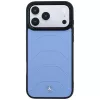 Mercedes Leather Mesh with Bow Line MagSafe θήκη για iPhone 18 Pro Max / 17 Pro Max, μπλε