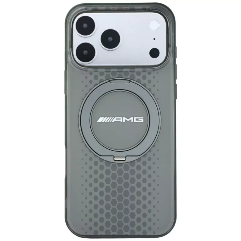 Mercedes AMG00127 AMG IML Double Layer Urban Line θήκη MagSafe με δαχτυλίδι-βάση για iPhone 18 Pro Max / 17 Pro Max, γκρι