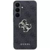 Guess GUE005819 Embossed 4G Ring Classic Logo MagSafe θήκη για Samsung Galaxy S26 FE, μαύρη