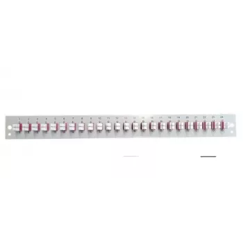 EFB Elektronik SB-FP-24SC-S-OS2 μπροστινό πάνελ με 24 συζευκτήρες LC duplex, OS2, γκρι