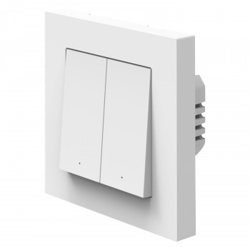 Osram SMART+ MATTER έξυπνος διακόπτης τοίχου, 2 καναλιών, λευκός