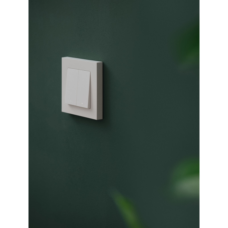 Osram SMART+ MATTER έξυπνος διακόπτης τοίχου, 2 καναλιών, λευκός
