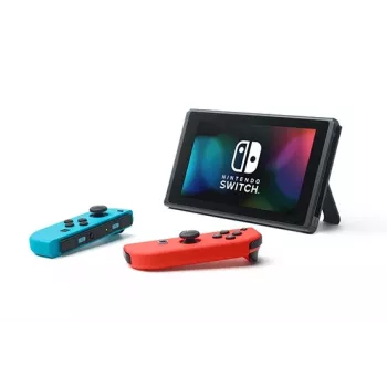 Nintendo Switch (νέο αναθεωρημένο μοντέλο) φορητή κονσόλα παιχνιδιών, μαύρη / μπλε / κόκκινη, 15,8 cm (6,2 ίντσες), 32 GB, Wi-Fi