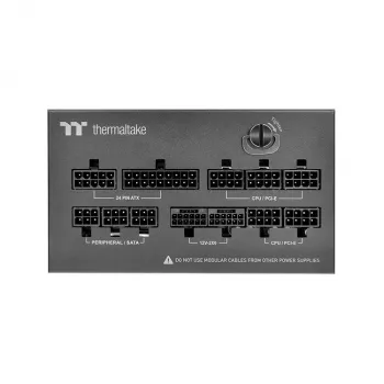 Thermaltake Dockpower FI 1200W τροφοδοτικό υπολογιστή, 80 PLUS Gold, ATX 3.1, μαύρο