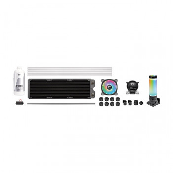 Thermaltake Pacific CLM360 Ultra Hard Tube MX2 κιτ υγρής ψύξης, μπλοκ νερού