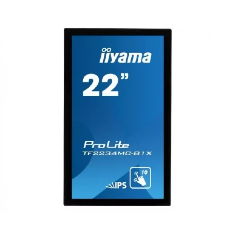 iiyama TF2234MC-B1X οθόνη υπολογιστή 21,5″ (55,9 cm) πολλαπλής αφής, 16:9, DVI