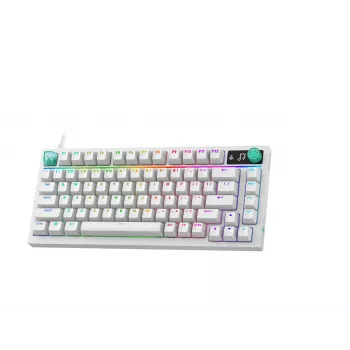 Πληκτρολόγιο Logitech G316 X 75, 920-014315, λευκό, FR