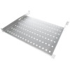 Alantec SA-P-19-1U-550-4-S σταθερό ράφι, 19″ 1U, βάθος 550 mm, γκρι