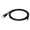 SSQ MIJM3 SS-1815 καλώδιο ήχου, στερεοφωνικό jack 3,5 mm – 2x μονοφωνικό jack 6,3 mm, 3 m, μαύρο