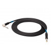 Καλώδιο SSQ JMPJMK2 SS-1440 jack mono – jack mono (γωνία 90 μοιρών), 2 m, μαύρο