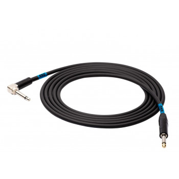 Καλώδιο SSQ JMPJMK2 SS-1440 jack mono – jack mono (γωνία 90 μοιρών), 2 m, μαύρο