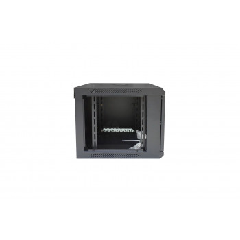 Επιτοίχιο ερμάριο rack Digitus DN-W19 06U/450/B 6U, μαύρο