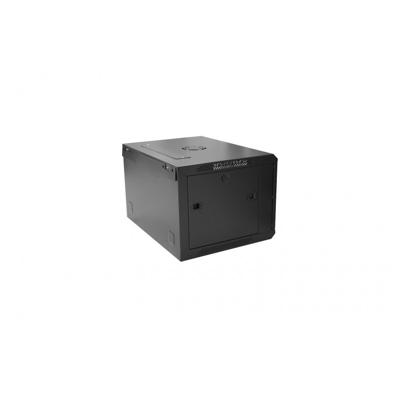 Επιτοίχιο ερμάριο rack Digitus DN-W19 06U/450/B 6U, μαύρο