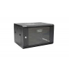 Επιτοίχιο ερμάριο rack Digitus DN-W19 06U/450/B 6U, μαύρο