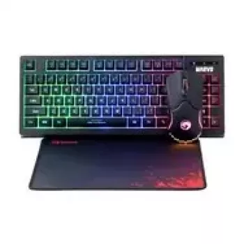 Marvo Loot 30 CM310 EN σετ με επιφάνεια ποντικιού, μαύρο