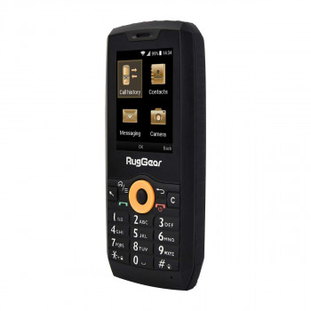 RugGear RG150 ανθεκτικό κινητό με πλήκτρα, Dual SIM, μαύρο