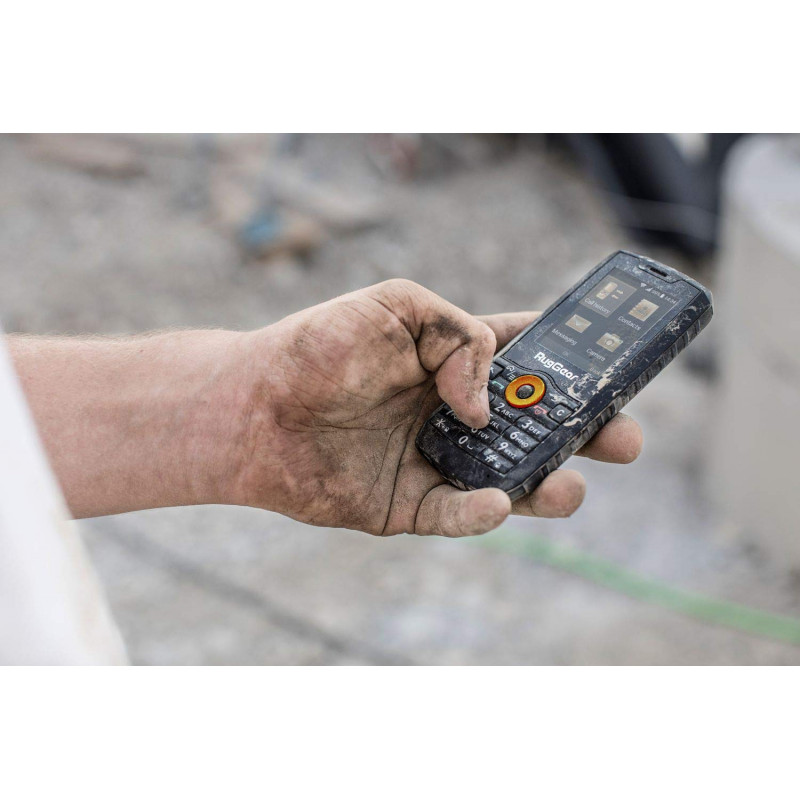 RugGear RG150 ανθεκτικό κινητό με πλήκτρα, Dual SIM, μαύρο