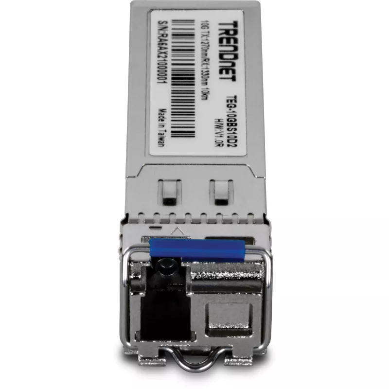 TRENDnet TEG-10GBS10D2 μονάδα πομποδέκτη SFP+, 10G, μονοτροπική, διπλού μήκους κύματος, LC, 10 km