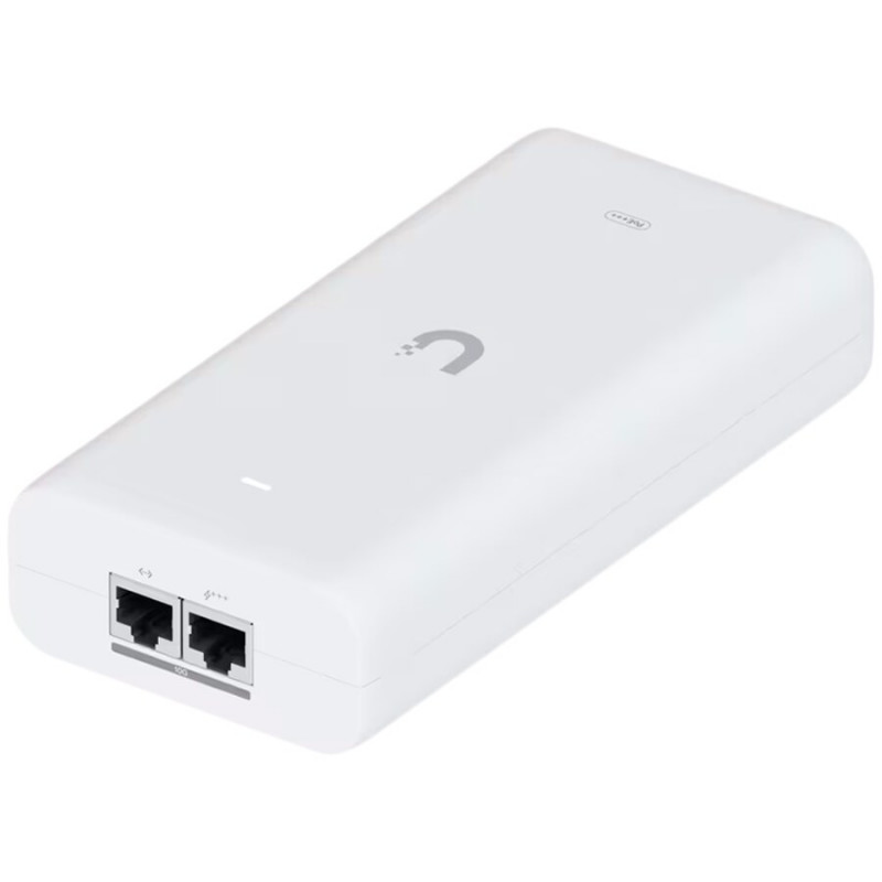 Ubiquiti UniFi 10G PoE+++ προσαρμογέας, 90 W, λευκός